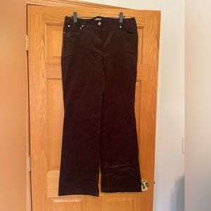 Anne Klein Corduroy Pants